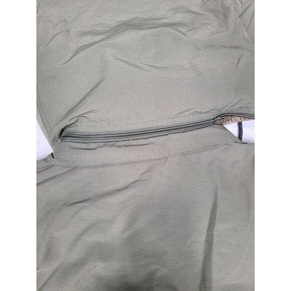 VINTAGE Eddie Bauer Jacket Mens Small Chore Hooded Heavy Utility Convertible - Picture 5 of 7